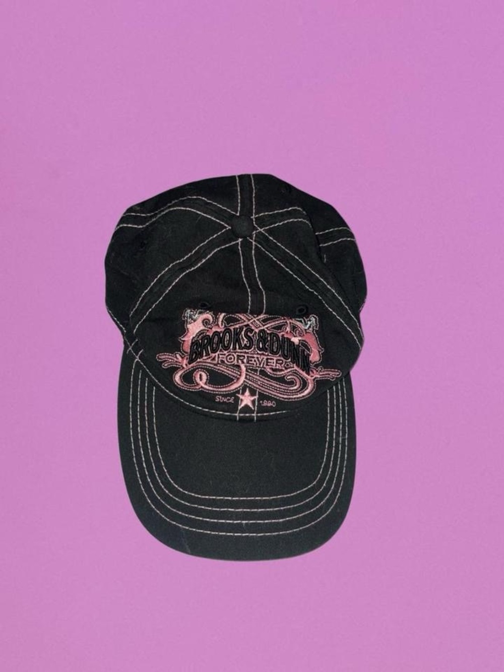 Brooks & Dunn Forever black baseball cap